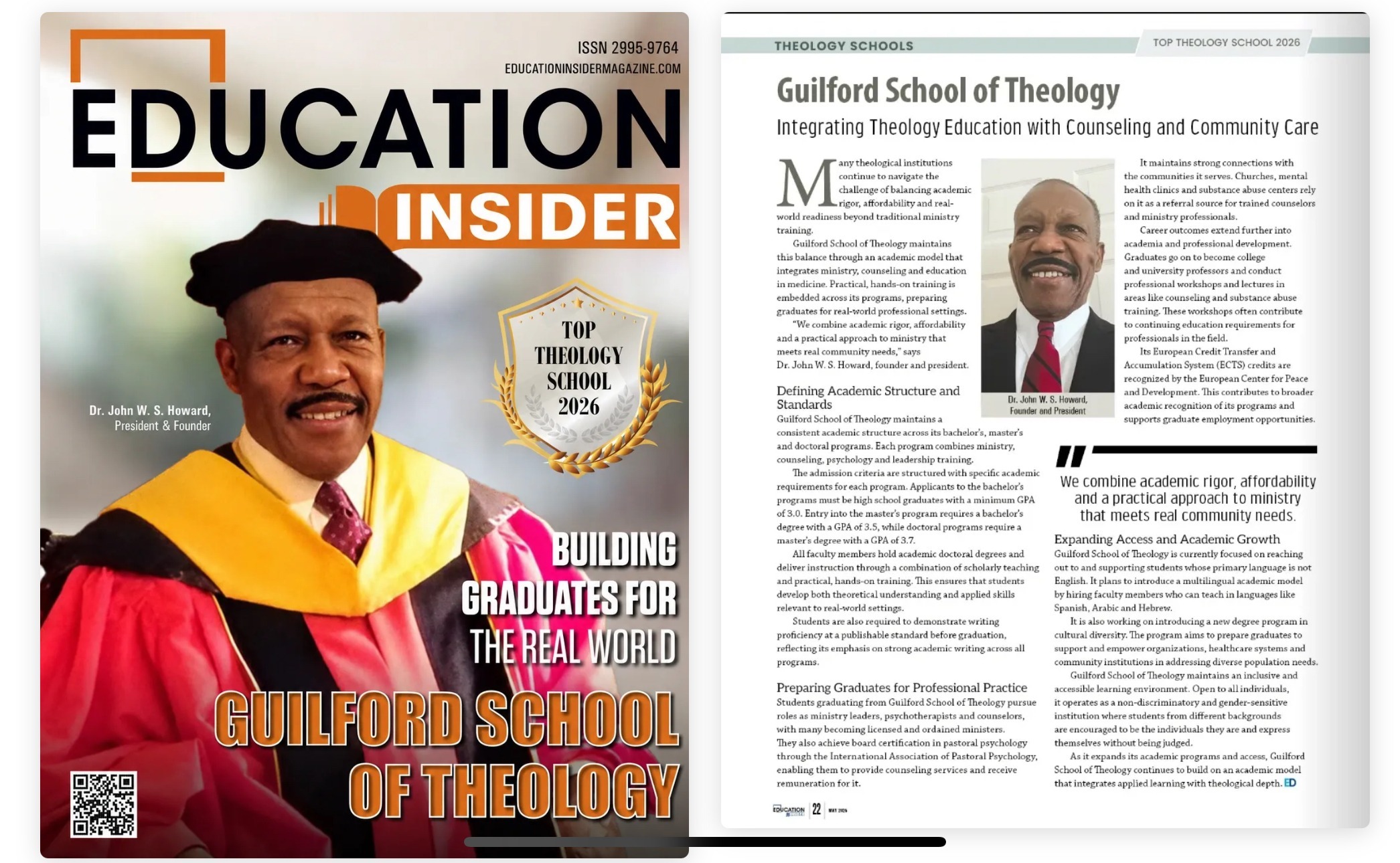 Education Insider Magazine Feature